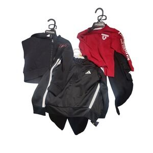 Adidas Tracksuit & True Religion Cargo Pant Set Bundle Toddler Boys 3T New